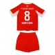 Bayern Munich Leon Goretzka #8 Replike Domaci Dres za djecu 2025-26 Kratak Rukav (+ Kratke hlače)